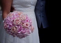 Free wedding bouquet image, public domain flower CC0 photo.
