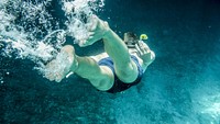 Free freediving image, public domain sport CC0 photo.