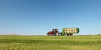 Free truck on grass field image, public domain CC0 photo.