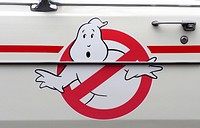 Ghostbusters on Cadillac Ecto-1. Location unknown - 01/30/2017