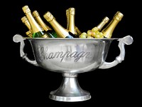 Free champagne sparkling wine image, public domain celebration and alcoholic drinks CC0 photo.