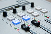 Free digital mixer image, public domain musical equipment CC0 photo.