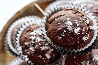 Free chocolate muffins image, public domain CC0 photo.