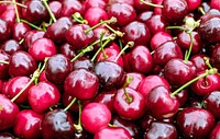 Free cherries image, public domain fruit CC0 photo.