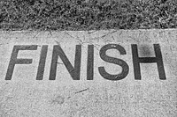 Free finish line image, public domain accomplishment CC0 photo.