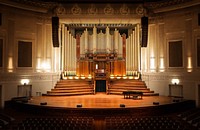 Free classical concert hall image, public domain music CC0 photo.