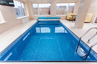 Free indoors swimming pool image, public domain facility CC0 photo.