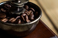 Free coffee beans image, public domain food & beverage CC0 photo.