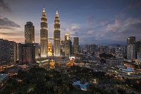 Free Kuala Lumpur cityscape image, public domain cityscape CC0 photo.
