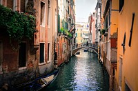 Free canal in Venice, Italy image, public domain CC0 photo.