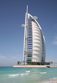 Free Burj Al Arab photo, public domain travel CC0 image.