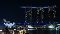 Free Marina Bay Sands photo, public domain travel CC0 image.