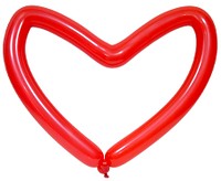 Free heart balloon image, public domain valentine's day CC0 photo.