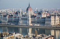 Free Hungarian Parliament Building, Budapest, Hungary image, public domain CC0 photo.