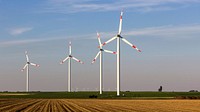 Free wind turbine image, public domain CC0 photo.