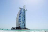 Free Burj Al Arab photo, public domain travel CC0 image.