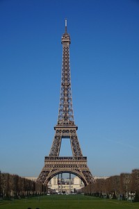 Free Paris Eiffel Tower during daytime photo, public domain building CC0 image.