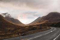 Free scenic road image, public domain CC0 photo.