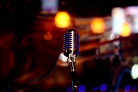 Free microphone image, public domain concert CC0 photo.