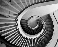 Free luxurious staircase image, public domain interior design CC0 photo.