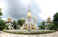 Free Buu Long Pagoda, Vietnam image, public domain tourism CC0 photo.