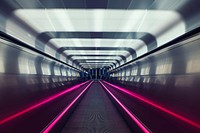 Free escalator in motion image, public domain CC0 photo.