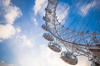 Free ferris wheel image, public domain amusement park CC0 photo.