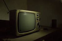 Free analog television image, public domain CC0 photo.