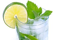 Free iced lime juice image, public domain beverage CC0 photo.