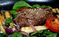 Free beef steak photo, public domain food CC0 image.