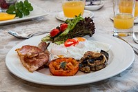 Free English breakfast image, public domain food CC0 photo.