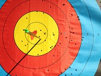 Goal, target, success photo, free public domain CC0 image.