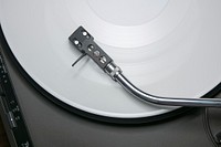 Free vinyl record player image, public domain CC0 photo.