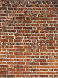 Brick wall, free public domain CC0 photo