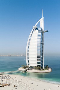 Free Burj Al Arab photo, public domain travel CC0 image.