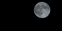 Full moon night, free public domain CC0 photo