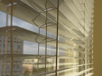 Free window blinds image, public domain interior design CC0 photo.