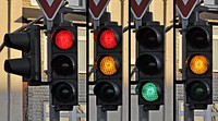 Free traffic lights image, public domain CC0 photo.