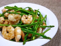 Free shrimp dish image, public domain asian food CC0 photo.