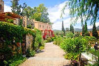 Free Italian house in Tuscany photo, public domain travel & architecture CC0 image.