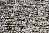 Stone brick wall, free public domain CC0 photo