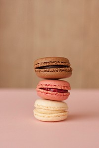 Free macaroons dessert background, public domain CC0 photo.