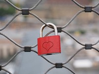 Free heart lock image, public domain CC0 photo.