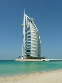 Free Burj Al Arab photo, public domain travel CC0 image.