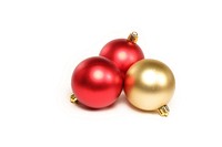 Free glass ball, Christmas ornament image, public domain holiday CC0 photo.