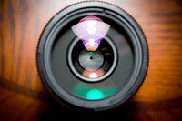 Free camera lens image, public domain photography equipment CC0 photo.