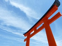 Free Japanese torii gate image, public domain culture CC0 photo.