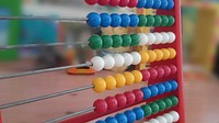 Abacus computing rack, free public domain CC0 photo
