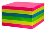 Free colorful sticky note public domain CC0 photo.
