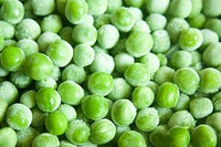 Free photo of frozen green grapes pile, public domain CC0 image.